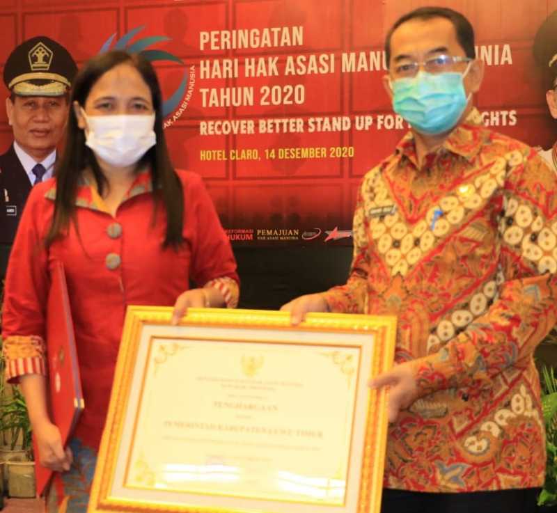 Lutim Sukses Raih Predikat Kabupaten Peduli HAM Ke-4 Kalinya