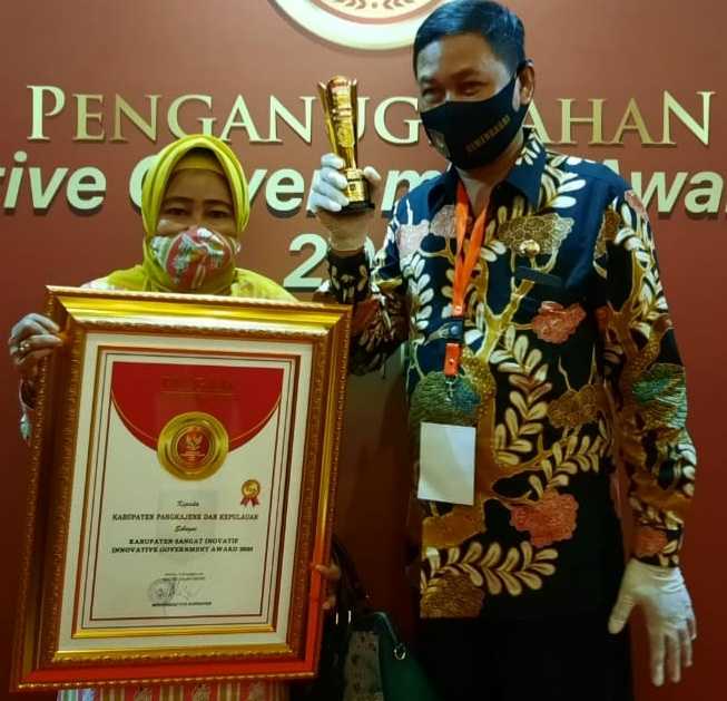Kemendagri Nobatkan Pangkep 5 Besar Kabupaten Sangat Inovatif