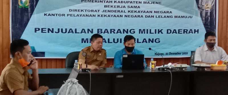 Hari Ini, Pemkab Majene Laksanakan Proses Lelang Randis