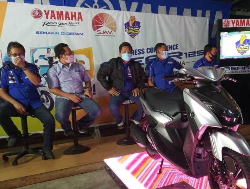 PT SJAM Target 1.500 Unit Penjualan Yamaha Gear 125