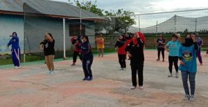 27.12 foto desa Tingkatkan Daya Tahan Tubuh, Desa Padaloang Gelar Senam Sehat