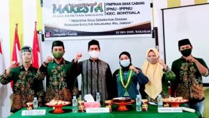 PC IPNU Makassar Buka Makesta, Taat Protkes Covid-19