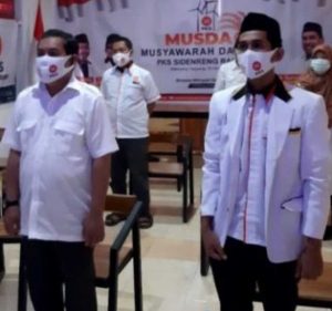 Musda PKS, Mahmud Yusuf Terpilih Ketua DPD PKS Sidrap