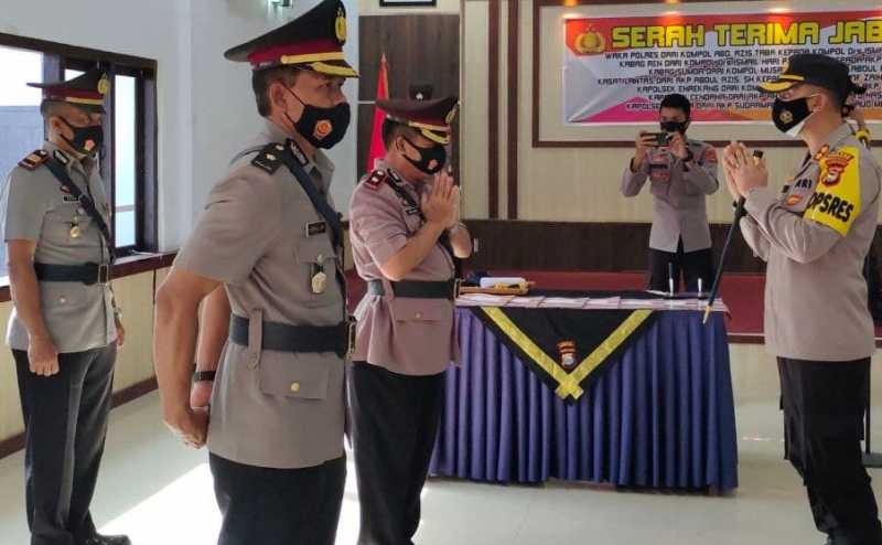 Sejumlah Pejabat Utama Polres Enrekang Dimutasi, Ini Harapan Kapolres