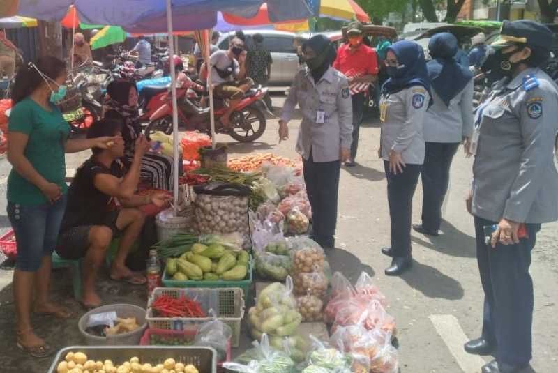 Sasar Area Publik, Dishub Sulsel Kampanye Protokol Kesehatan