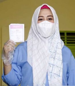 ADAMA Unggul di TPS Fatma Mencoblos