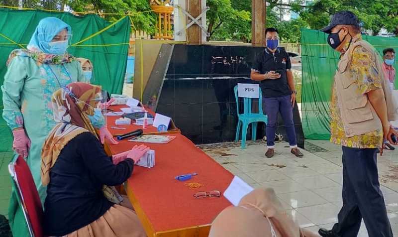 Usai Mencoblos, Bupati Bulukumba Pantau TPS