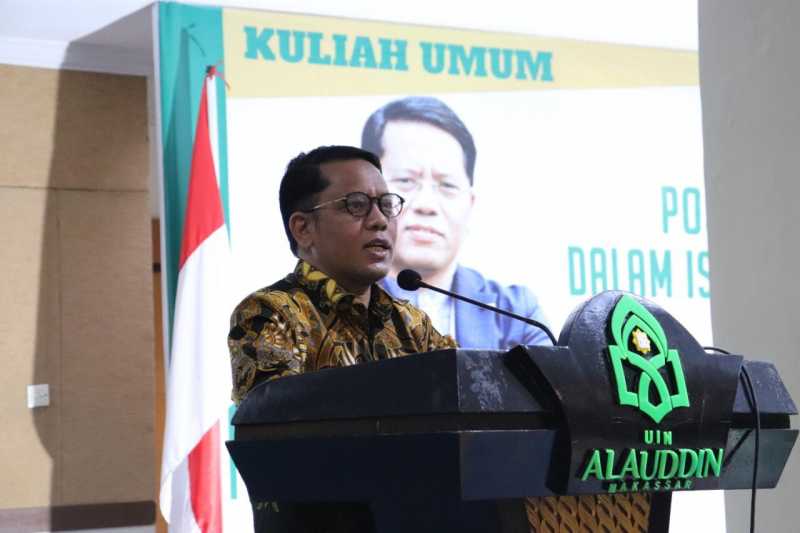 Sampaikan Kuliah Umum di UIN Alauddin, Dirjen Bimas Islam Dorong Penguatan Peran Keumatan dan Kebangsaan