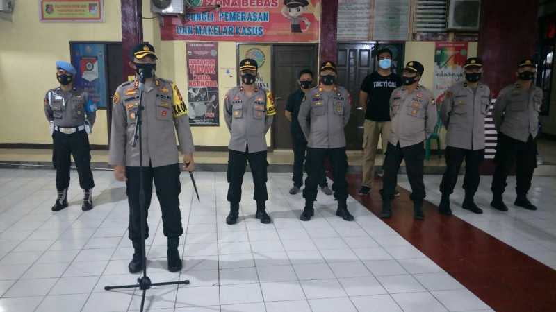 Polres Pelabuhan Makassar Tingkatkan Patroli Malam