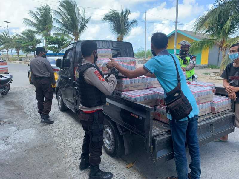 Jelang Libur Natal dan Tahun Baru, Polres Selayar dan Jajaran Gelar Razia Miras, Sajam, dan Narkotika 