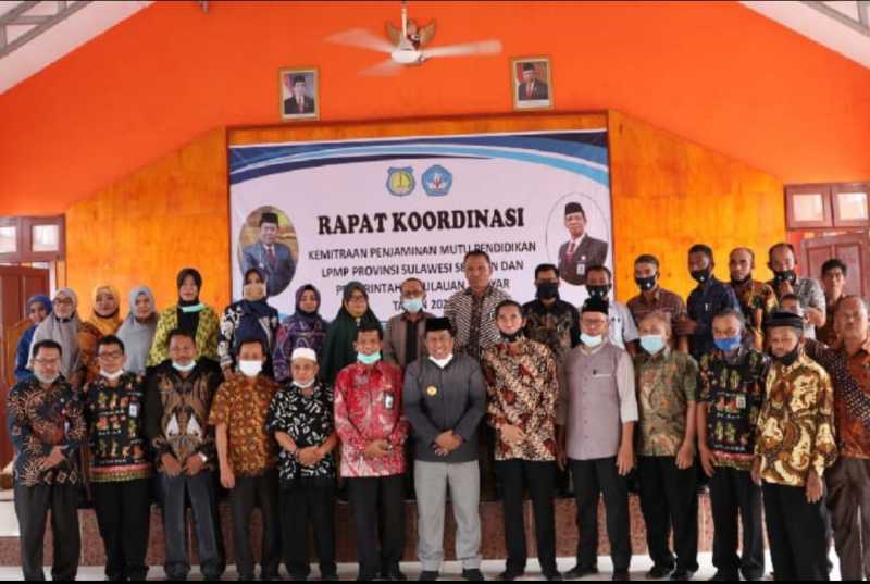 Pjs Bupati Selayar Buka Acara Koordinasi Kemitraan Penjaminan Mutu Pendidikan