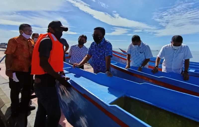 Pemkab Bantaeng Dorong Industri Kapal Nelayan di Lamalaka