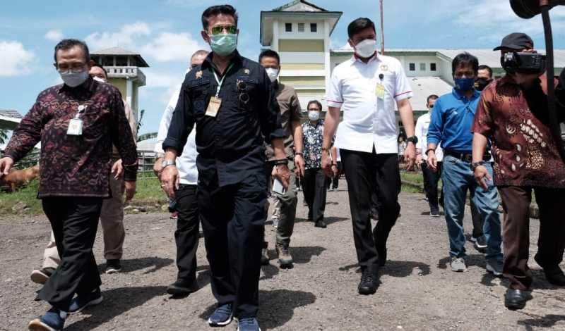 RPH Modern di Gowa Siap Dikembangkan, Ini Harapan Mentan SYL