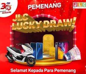 JNE Guyur Hadiah di JLC Lucky Draw