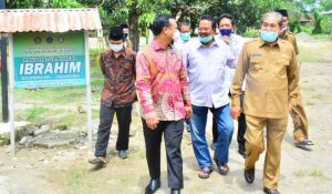 Didampingi Bupati Sidrap, Wagub Sulsel Kunker ke Sejumlah Lokasi di Sidrap