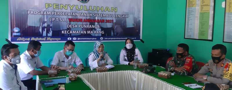 BPN Pangkep Penyuluhan Program PTSL di Ma'rang BPN Pangkep Penyuluhan Program PTSL di Ma'rang