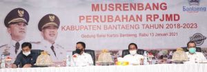 13.1 foto banta mus Bantaeng Musrenbang Perubahan RPJMD 2018-2023, Pertama di Sulsel