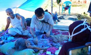 Tim Kemanusiaan Pangkep Tiba di Mamuju, Bantu Pengungsi di Ulumanda