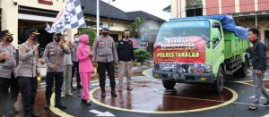 Kapolres Takalar Kirim Bantuan Logistik Untuk Korban Gempa Bumi Sulbar