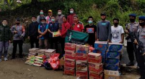 27.1 foto HMI Misi Kemanusiaan, HMI MPO Salurkan Donasi untuk Korban Gempa Sulbar