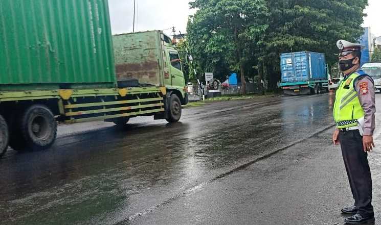 Berikan Pelayanan Pagi, Ini yang Dilakukan Satlantas Polres Pelabuhan