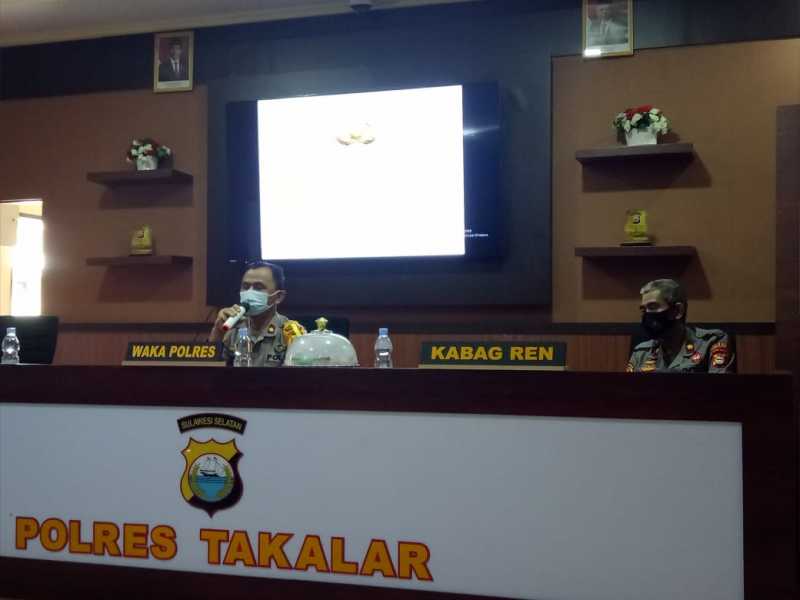 Maksimalkan Efektifitas Kinerja, Polres Takalar Gelar Pelatihan Analisa Beban Kerja