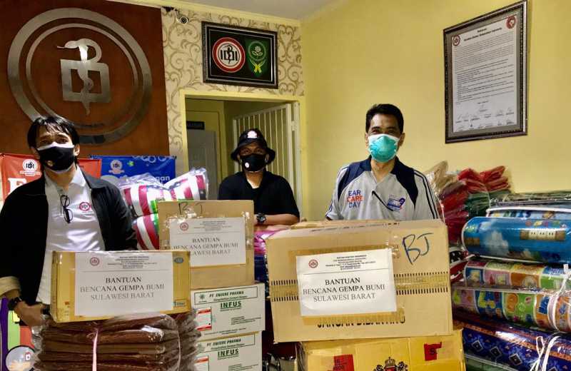 IDI Wilayah Sulselbar Kirim Bantuan dan Dokter di Sulbar