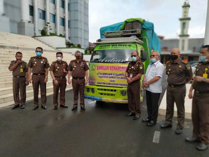 Kejati Sulsel Kirim Logistik ke Sulbar