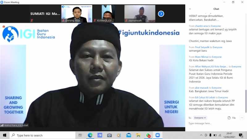 Struktur Pengurus Pusat IGI Terbentuk  Bandung