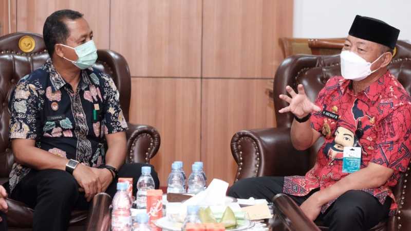Wabup Gowa Terima Kunker Kepala Lapas Narkotika Sungguminasa