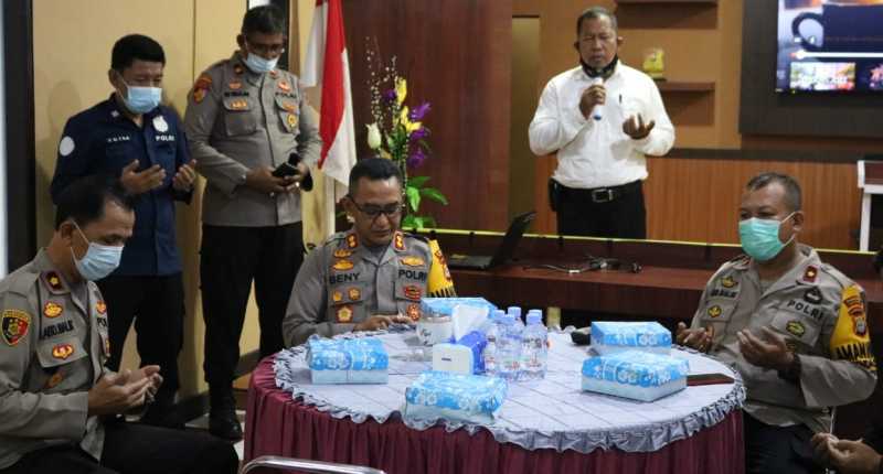 Santap Siang Bersama Wartawan, Kapolres Takalar Perkenalkan Sejumlah Pelayanan Online