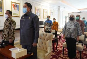 Rapat Bersama Menteri PPN, Wagub Sulsel Dukung Arah Kebijakan Pemerintah 2022