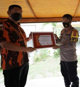 4.2 foto luwu MP Kapolres dan Kajari Luwu Dapat Gelar Kehormatan Dari Pemuda Pancasila