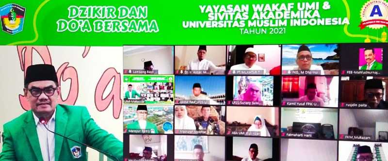 Dzikir dan Doa Bersama, Rektor UMI Ungkap Tips Kehidupan Ibnu Sina