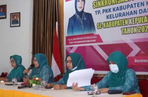 7.2 foto pkk Tim Penggerak PKK Selayar Sinkronisasi Program Kerja