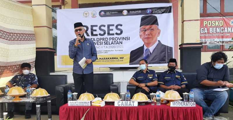 Reses Masa Sidang II, Andi Hatta Marakarma, Serap Aspirasi Warga