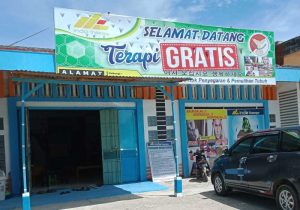 Pulihkan Tubuh, PT Indo Therapy Buka Pijat Therapy Gratis di Sidrap.
