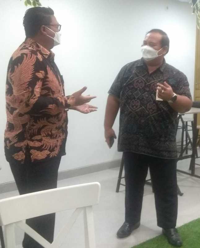 Emban Tugas Baru, Angga Kenalkan Bos Baru Bank Mandiri Wilayah Sulawesi dan Maluku