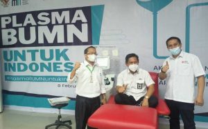 Perangi Covid-19, PT Semen Tonasa Dukung Penuh Gerakan Nasional Donor Plasma Konvalesen