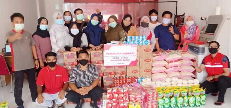 Pasca Bencana Gempa, Telkomsel Gelar Berbagai CSR untuk Sulawesi Barat