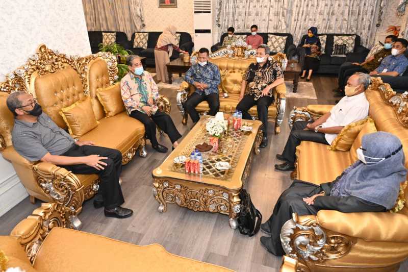 Bahas Pemetaan Potensi Desa, LPPM Unhas Temui Bupati Sidrap