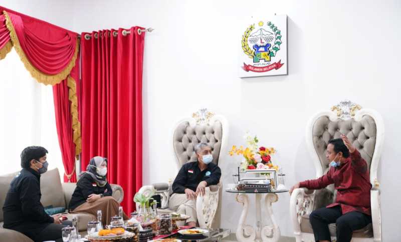 Dorong Wisata Muslim di Sulsel, Pengurus ITMA Temui Wagub Sulsel 
