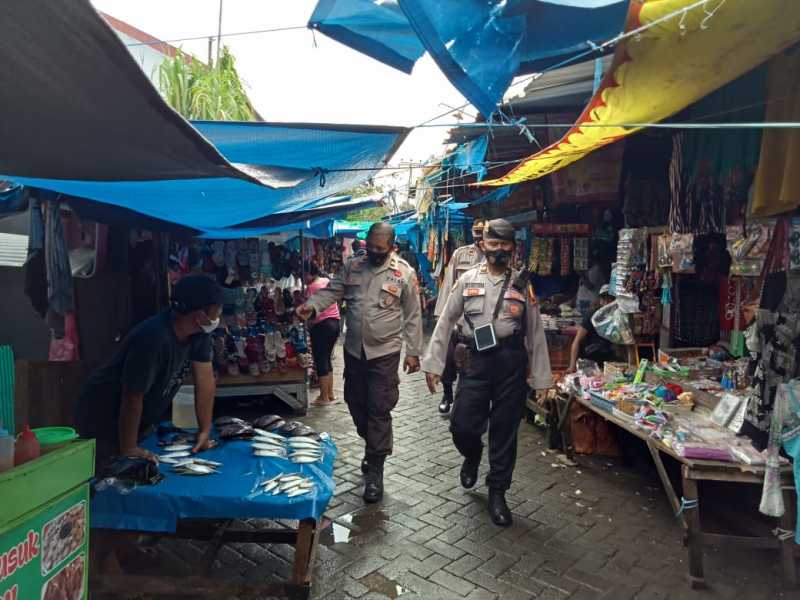 Operasi Yustisi, Polres Pelabuhan Makassar Ajak Warga Patuhi Prokes