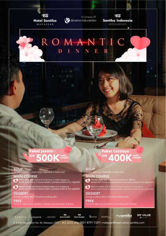 Paket Romatis di Hotel Santika