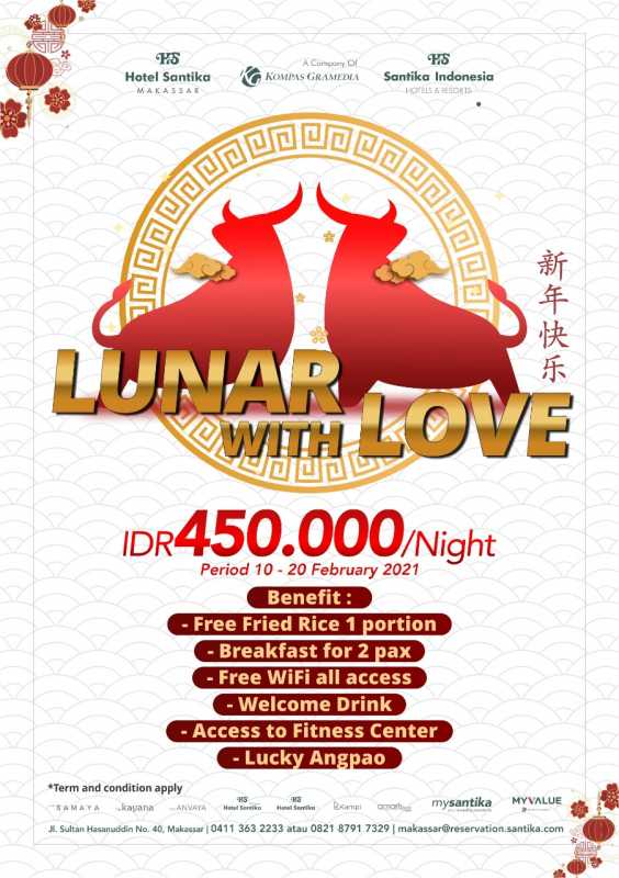 Santika Gelar Promo Lunar with Love