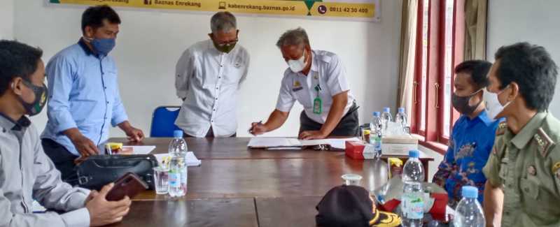Bupati Tunjuk Syawal Sitonda PLT Baznas Enrekang