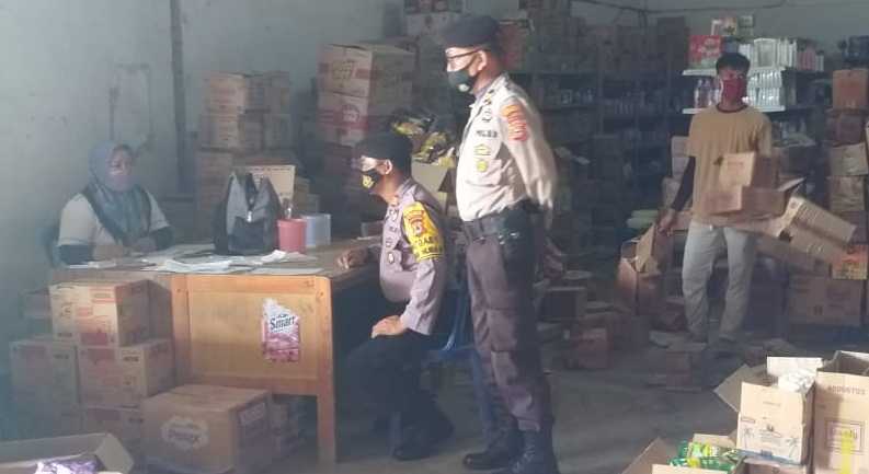 Kasat Samapta dan Tim Patroli Polres Bantaeng Sambangi PT.Wings Food