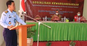 16.3 foto lutim menkum Pemkab Lutim dan Kanwil Kemenkum HAM Sulsel Sosialisasi UU Kewarganegaraan
