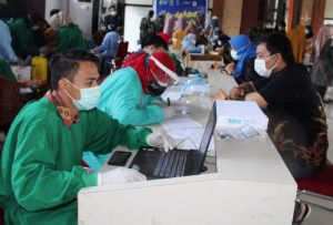 Vaksinasi Covid-19 Massal Tahap II Tingkat Kab. Takalar, Target 1900 Orang