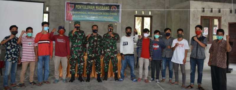 Satgas TMMD ke-110 Kodim 1401 Majene Gelar Penyuluhan